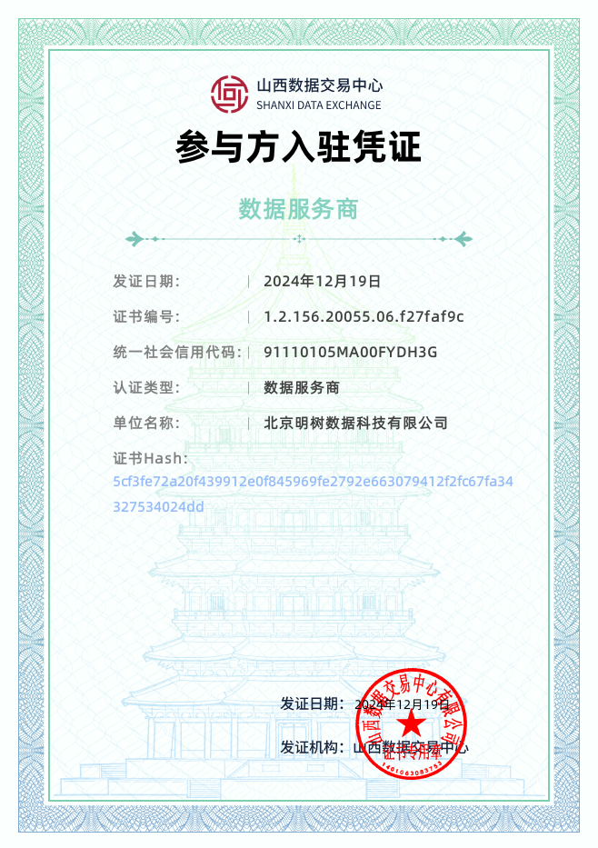 山西数据交易中心